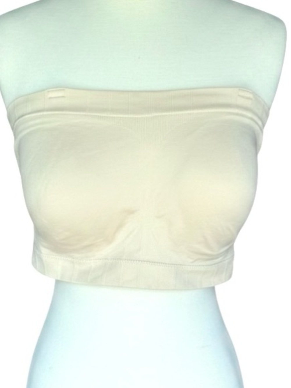 Truekind Champagne Strapless Bra With Removable Adjustable Straps